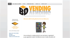 Desktop Screenshot of bdvending.com.au